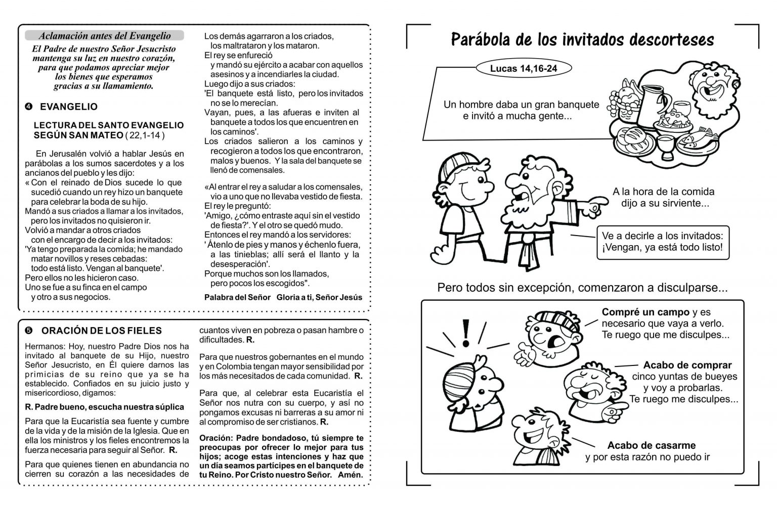 11 de octubre de 2020 HOJITA DOMINICAL 11 de octubre de 2020 HOJITA DOMINICAL